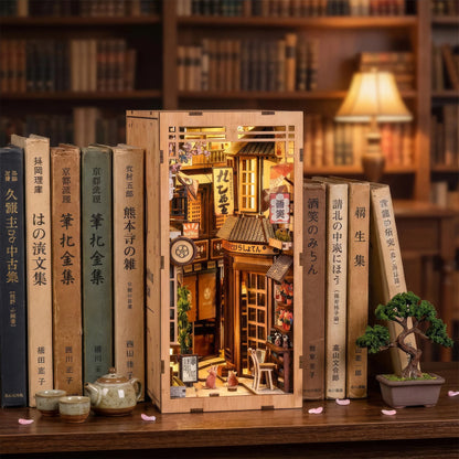 Japanese Alley Cat DIY Book Nook Kit