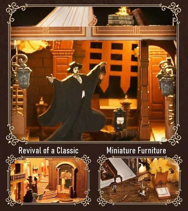 The Phantom of The Opera DIY Book Nook Kit