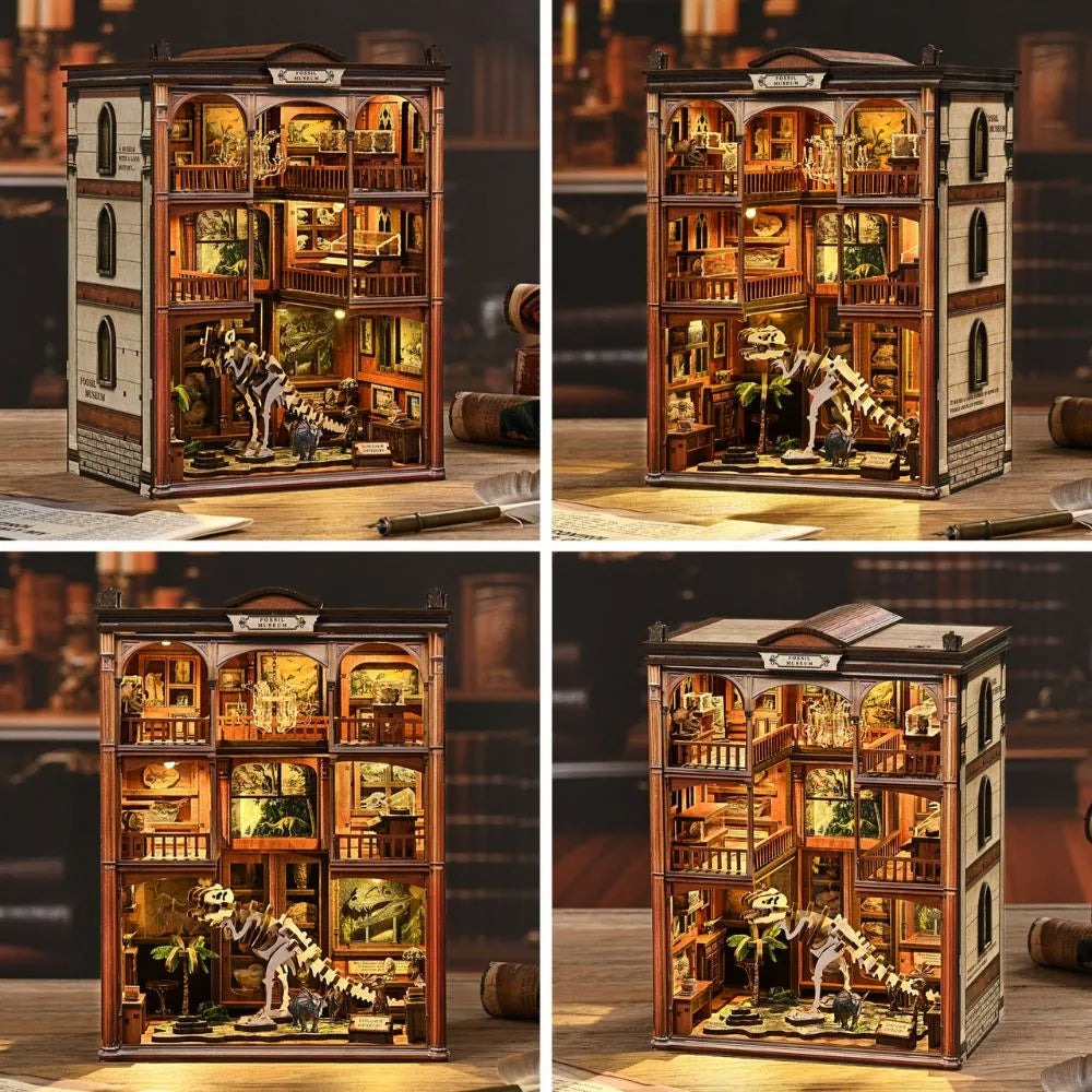 Fossil Museum DIY Book Nook Kit