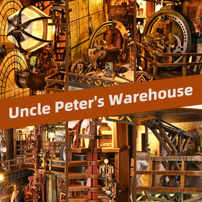 Uncle Peter’s Warehouse DIY Book Nook Kit