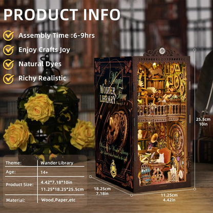 Wander Library DIY Book Nook Kit