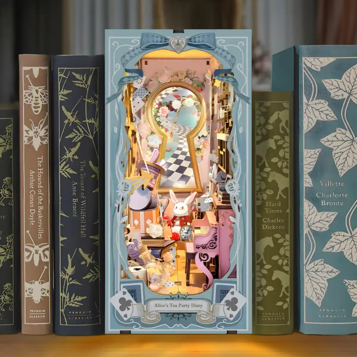 Alice’s Tea Party Diary DIY Book Nook Kit