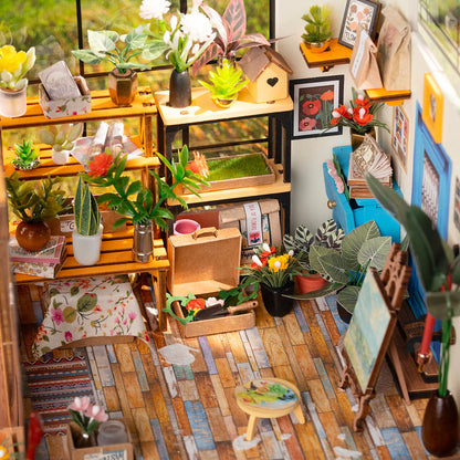 Cathy's Flower House DIY Miniature House Kit