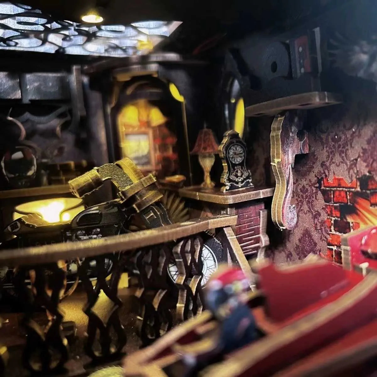 Car Players Book Nook Kit