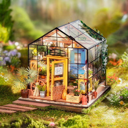 Cathy's Flower House DIY Miniature House Kit