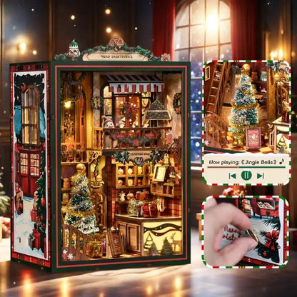 Christmas Shop DIY Book Nook Kit