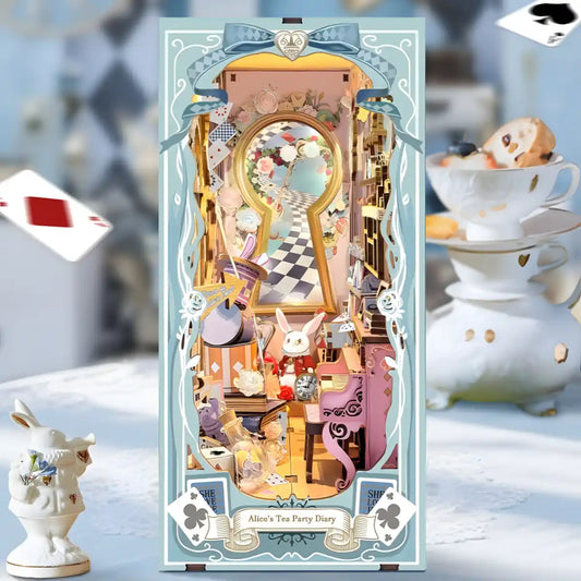 Alice’s Tea Party Diary DIY Book Nook Kit