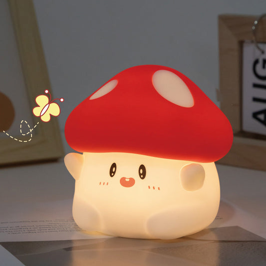 Adorable Mushroom LED Squishy Night Light