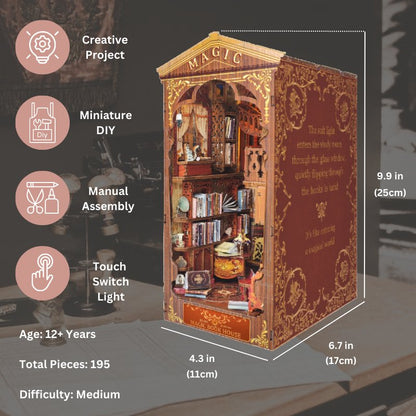 Vintage Library DIY Book Nook Kit