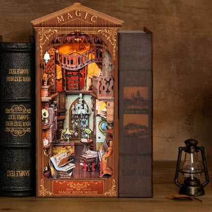 Vintage Library DIY Book Nook Kit