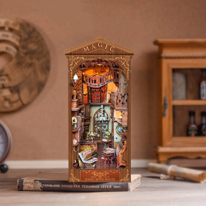 Vintage Library DIY Book Nook Kit