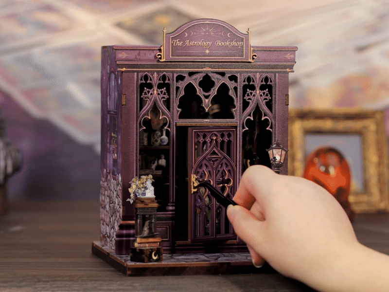 The Astrology Bookshop DIY Miniature House Kit