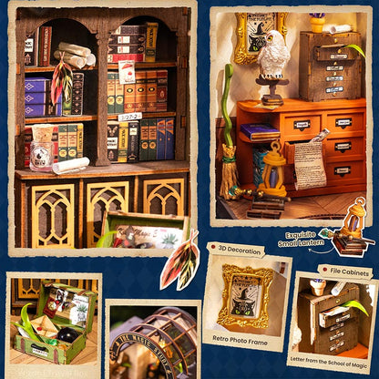 The Magic Study DIY Miniature House Kit