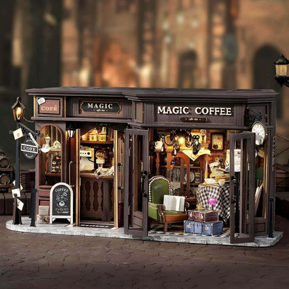 Magic Coffee DIY Miniature House Kit