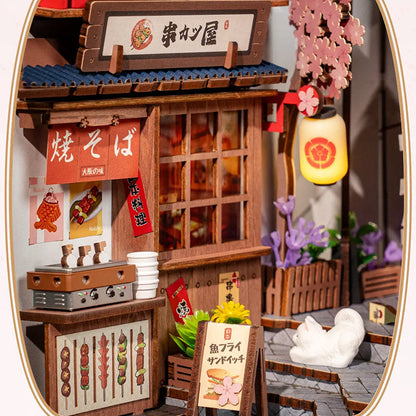 Sakura Wine Alley DIY Book Nook Kit