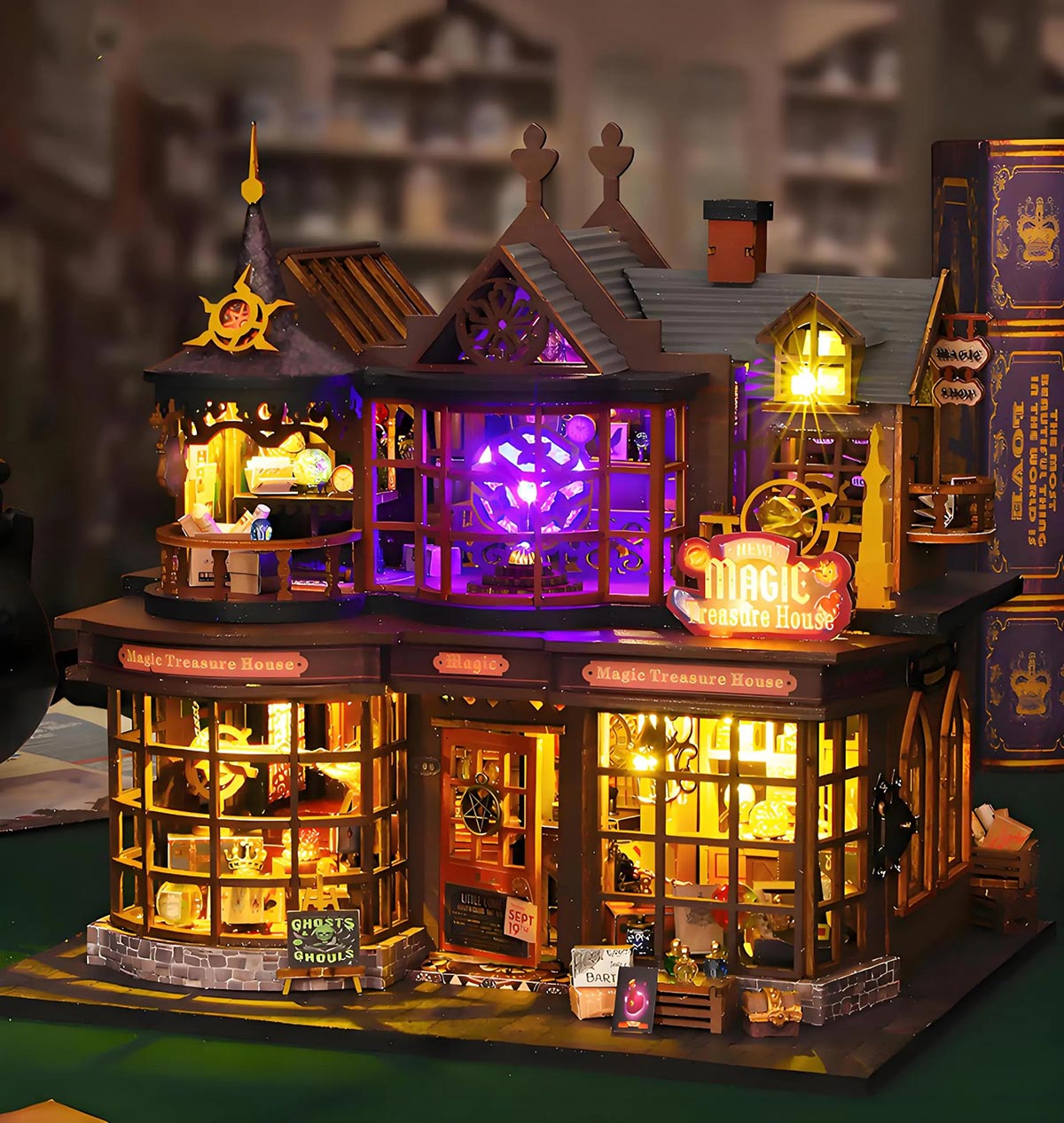 Magic Treasure House DIY Miniature House Kit